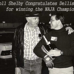 Carroll Shelby Congratulates Ed Dellis Carroll Shelby Congratulates Dellis